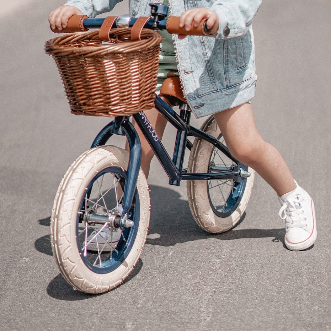 Banwood Balance Bike Banwood First Go Vintage Balance Bike - Navy