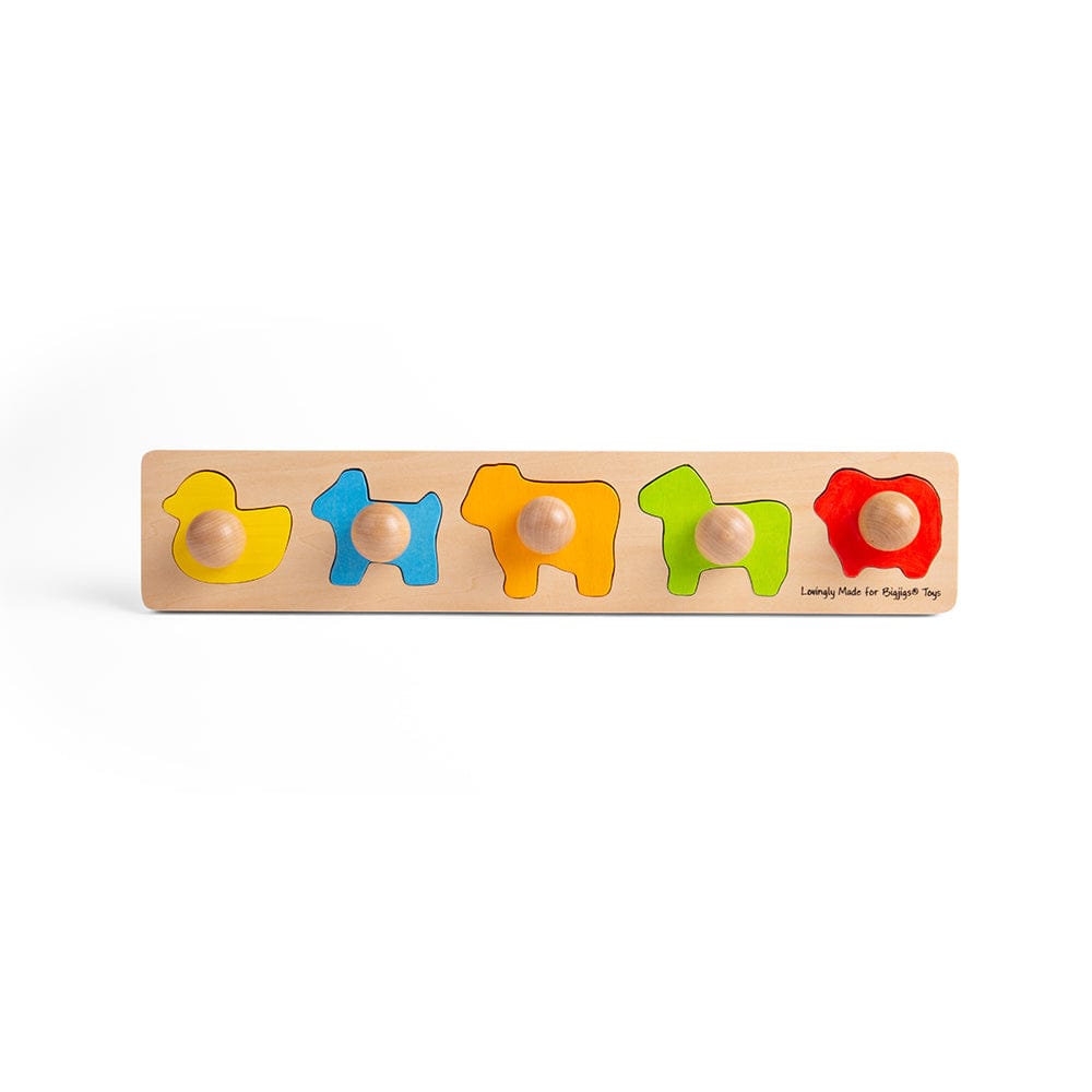 Bigjigs Baby Bigjigs Toys Animal Matching Board