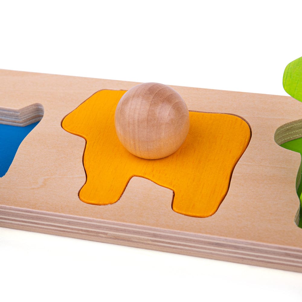 Bigjigs Baby Bigjigs Toys Animal Matching Board