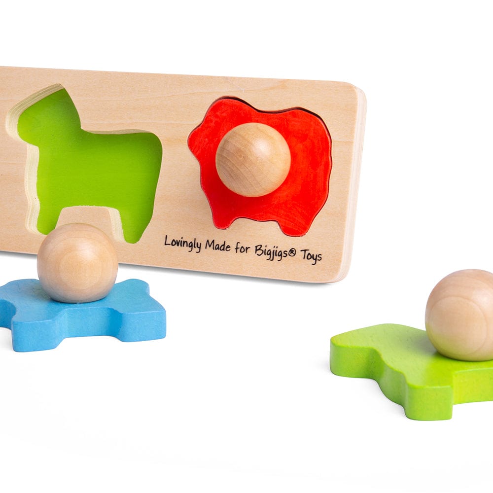 Bigjigs Baby Bigjigs Toys Animal Matching Board