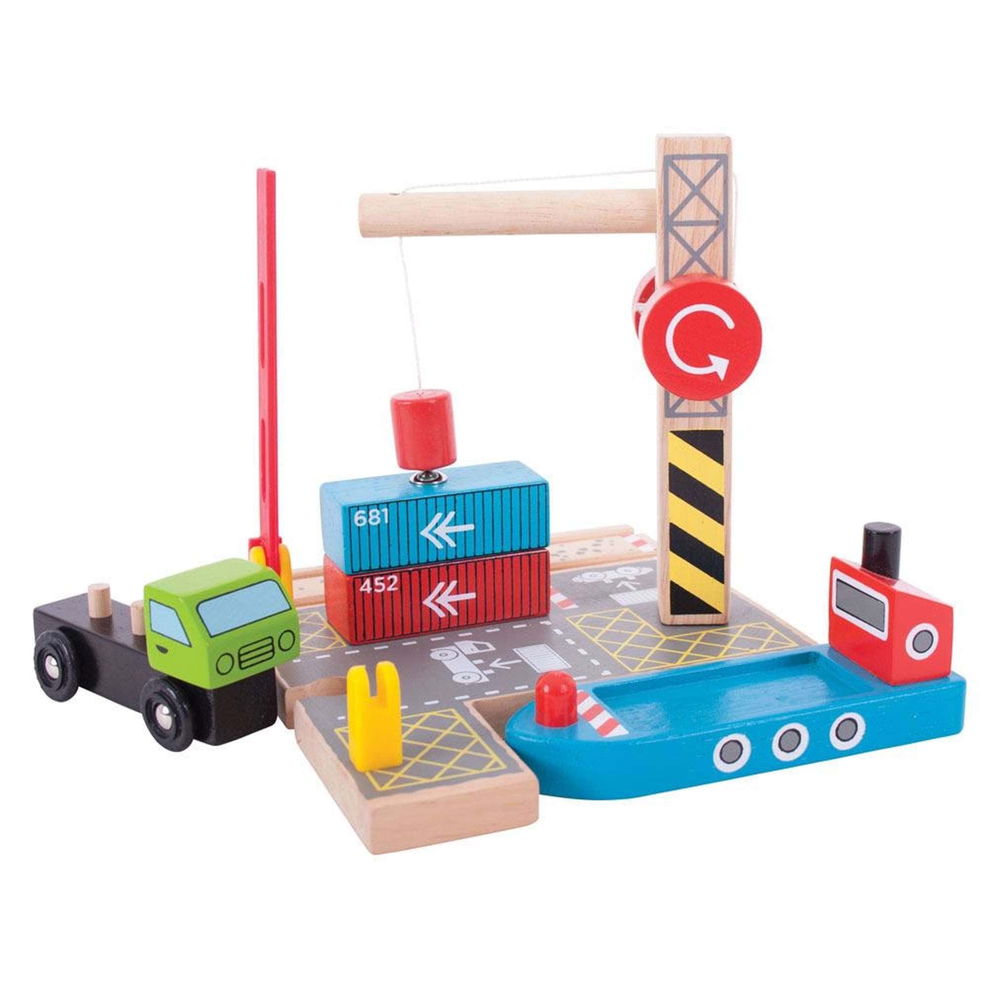 Bigjigs Rail Bigjigs Rail Container Shipping Yard