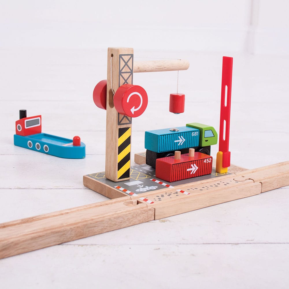 Bigjigs Rail Bigjigs Rail Container Shipping Yard