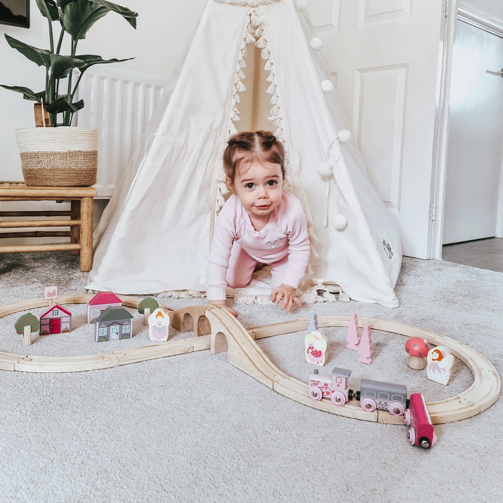 Bigjigs Rail Bigjigs Rail Train Set Fairy Figure of Eight
