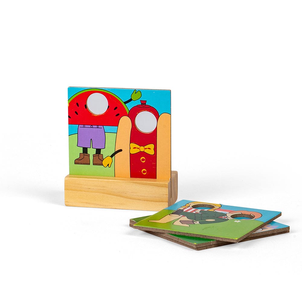 Bigjigs Rail Fun Fair Train Set
