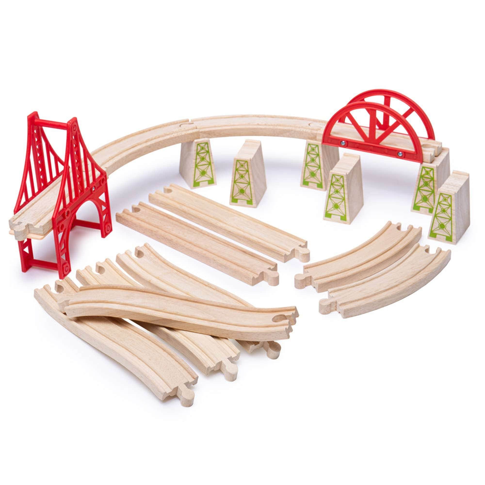 Bigjigs Rail Toy Trains & Train Sets Bigjigs Rail Bridge Expansion Set