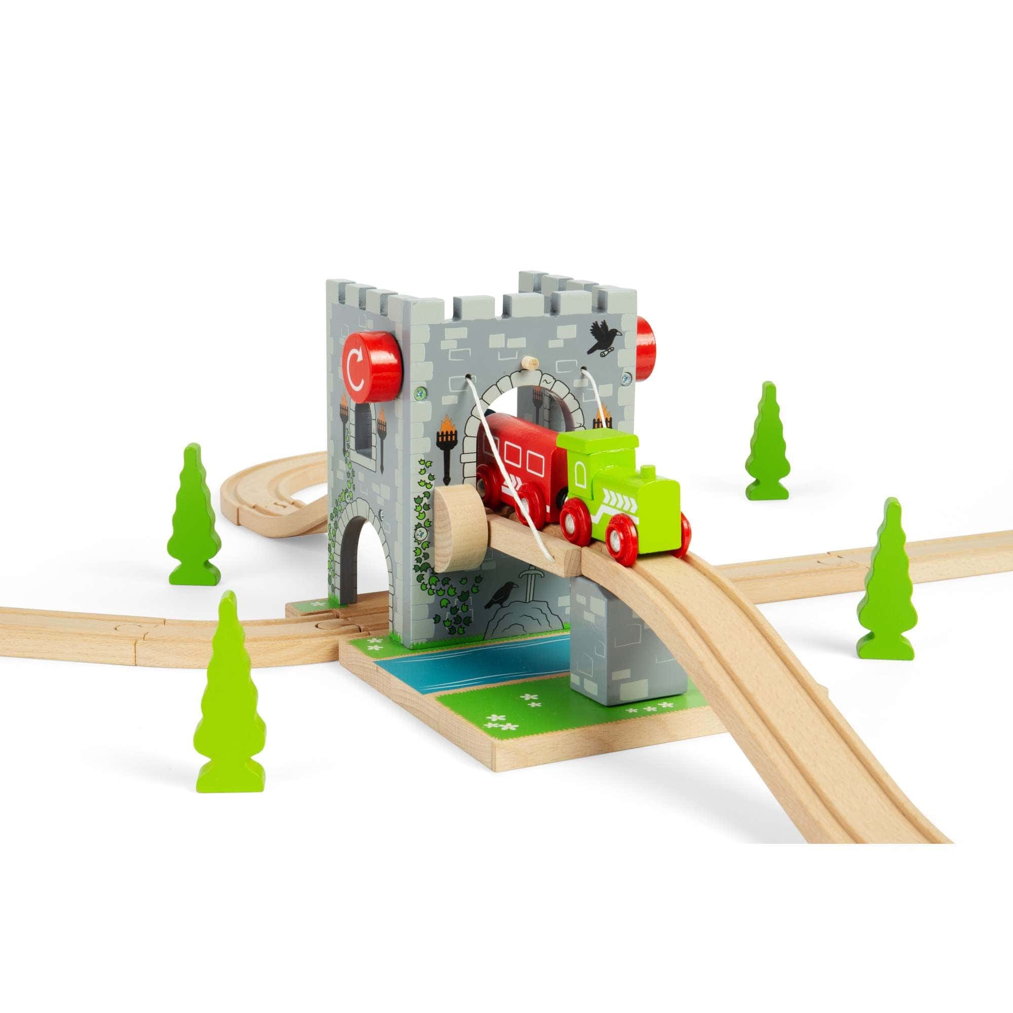 Bigjigs Rail Toy Trains & Train Sets Bigjigs Rail Wooden Drawbridge