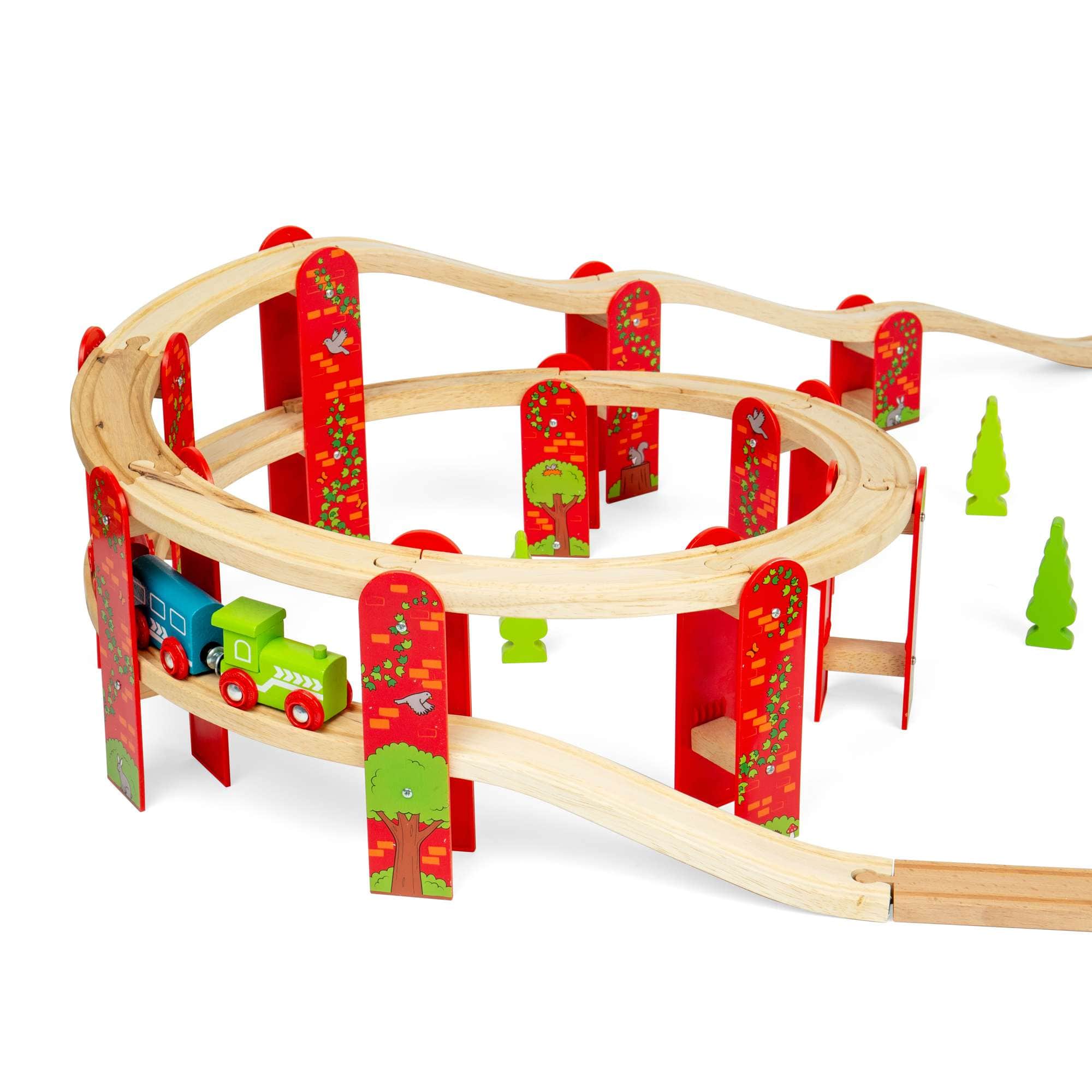 Bigjigs Rail Train Set Accessories Bigjigs Rail High Level Expansion Set