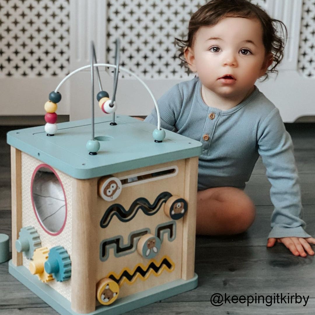 Bigjigs Toys Activity Cube - FSC 100%