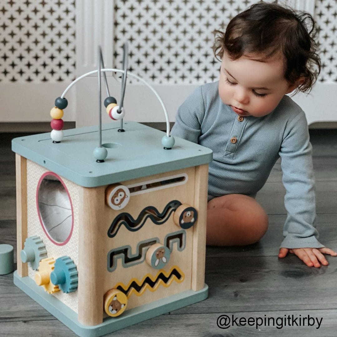Bigjigs Toys Activity Cube - FSC 100%