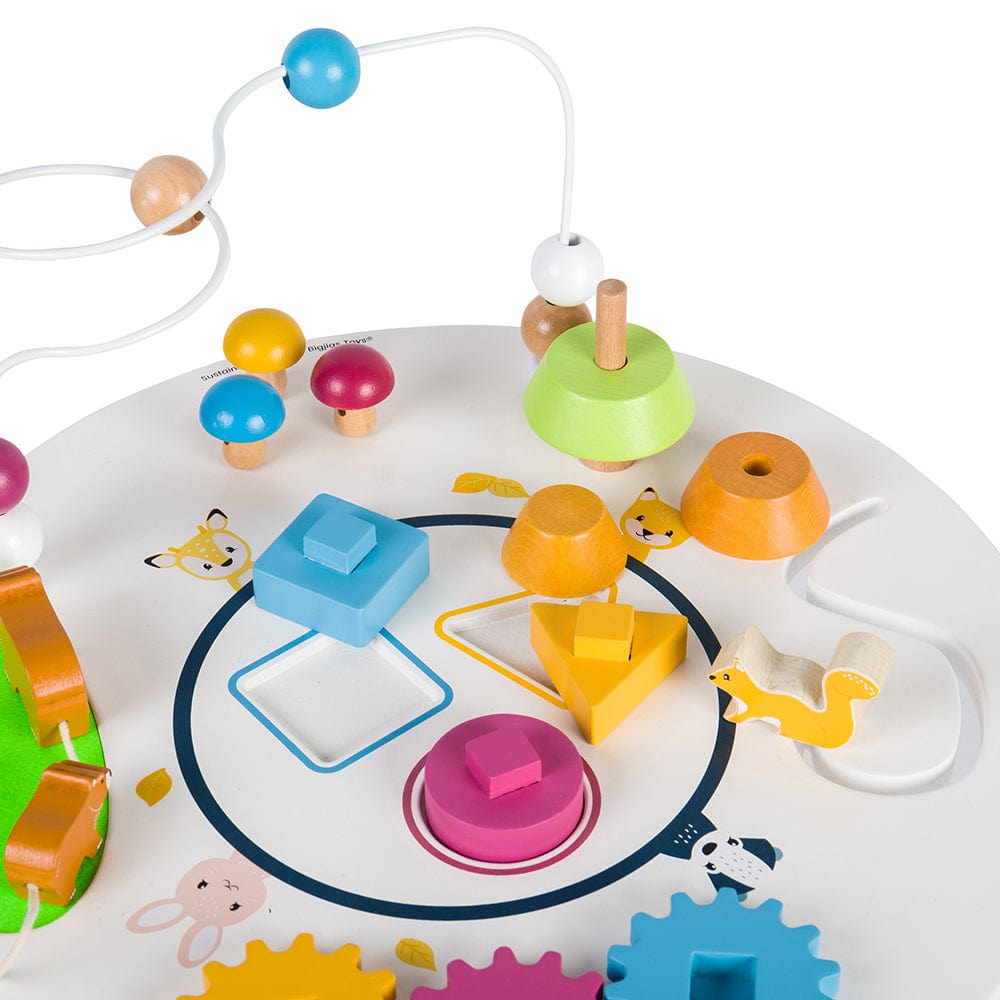 Bigjigs Toys Activity Table Bigjigs Toys Animal Activity Table