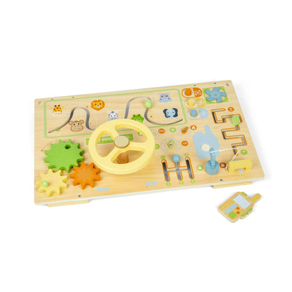 Bigjigs Toys Activity Toy Bigjigs Toys Wooden Jungle Busy Board