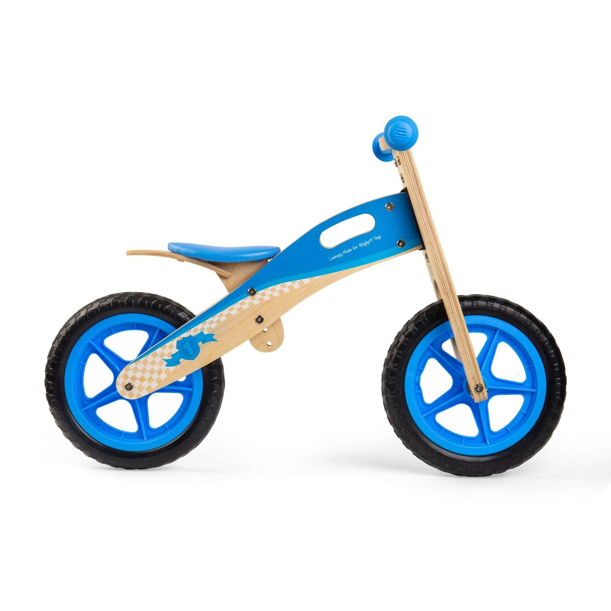 Bigjigs Toys Balance Bike Bigjigs Toys My First Wooden Balance Bike - Blue