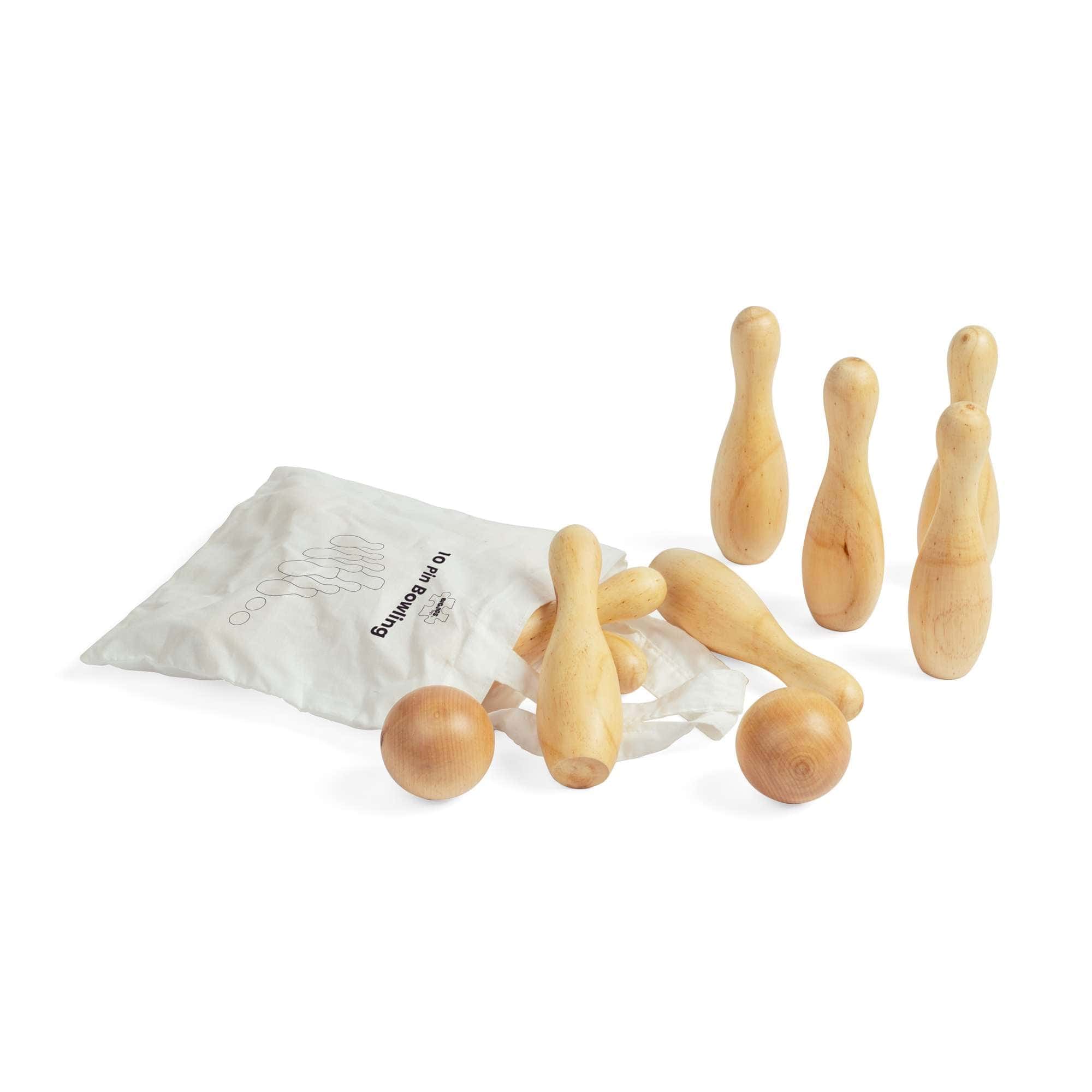 Bigjigs Toys Bigjigs Toys 10 Pin Bowling Set