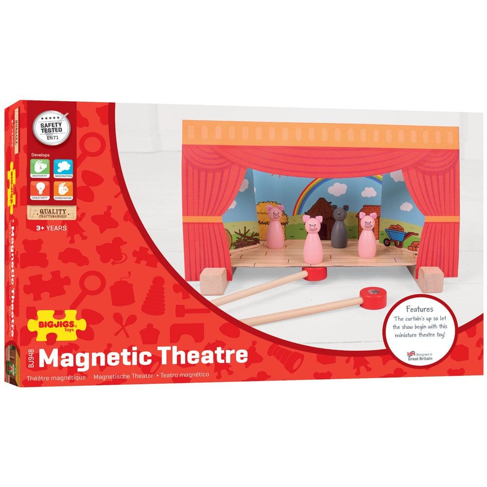 Bigjigs Toys Bigjigs Toys Magnetic Theatre