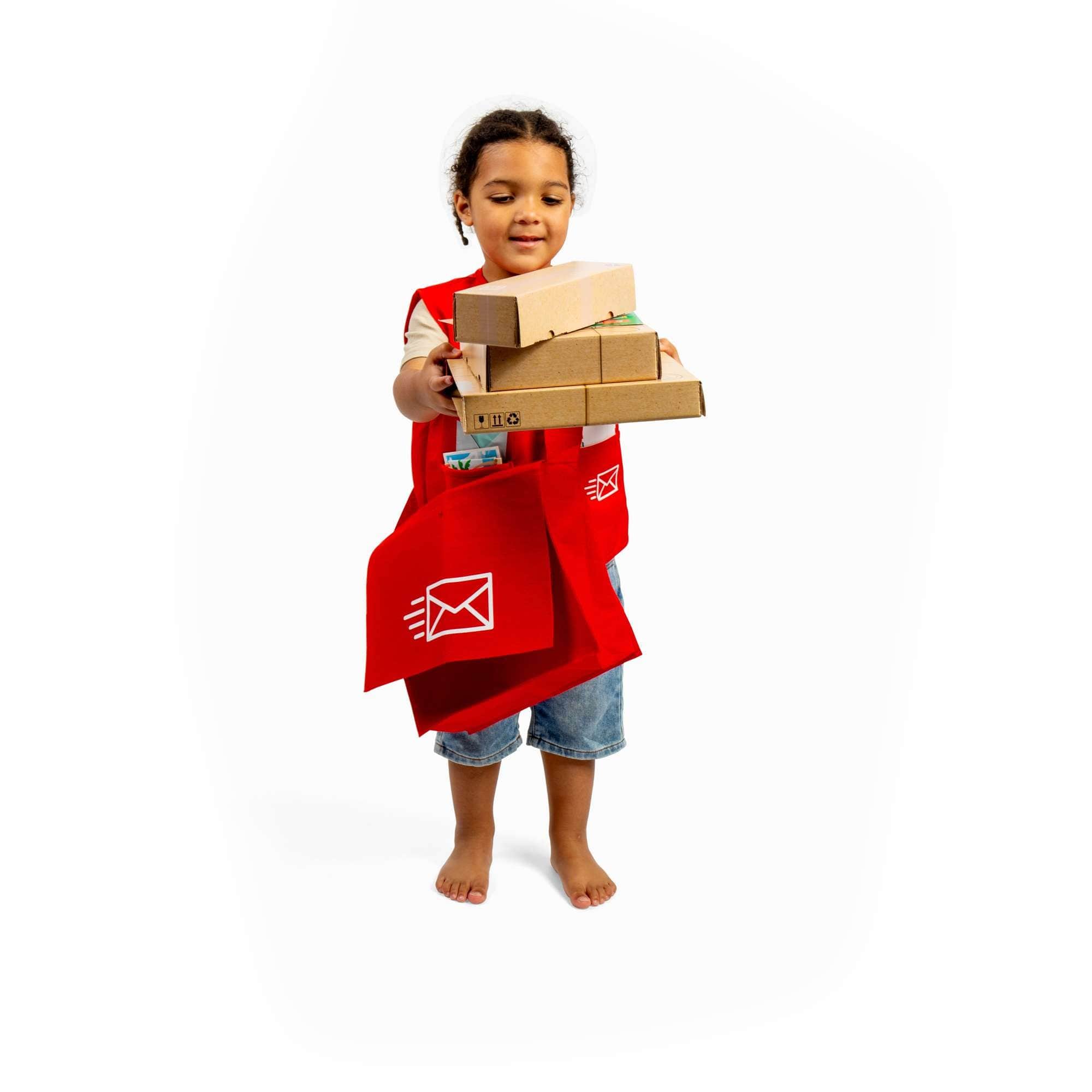Bigjigs Toys Bigjigs Toys Mail Carrier Dress Up