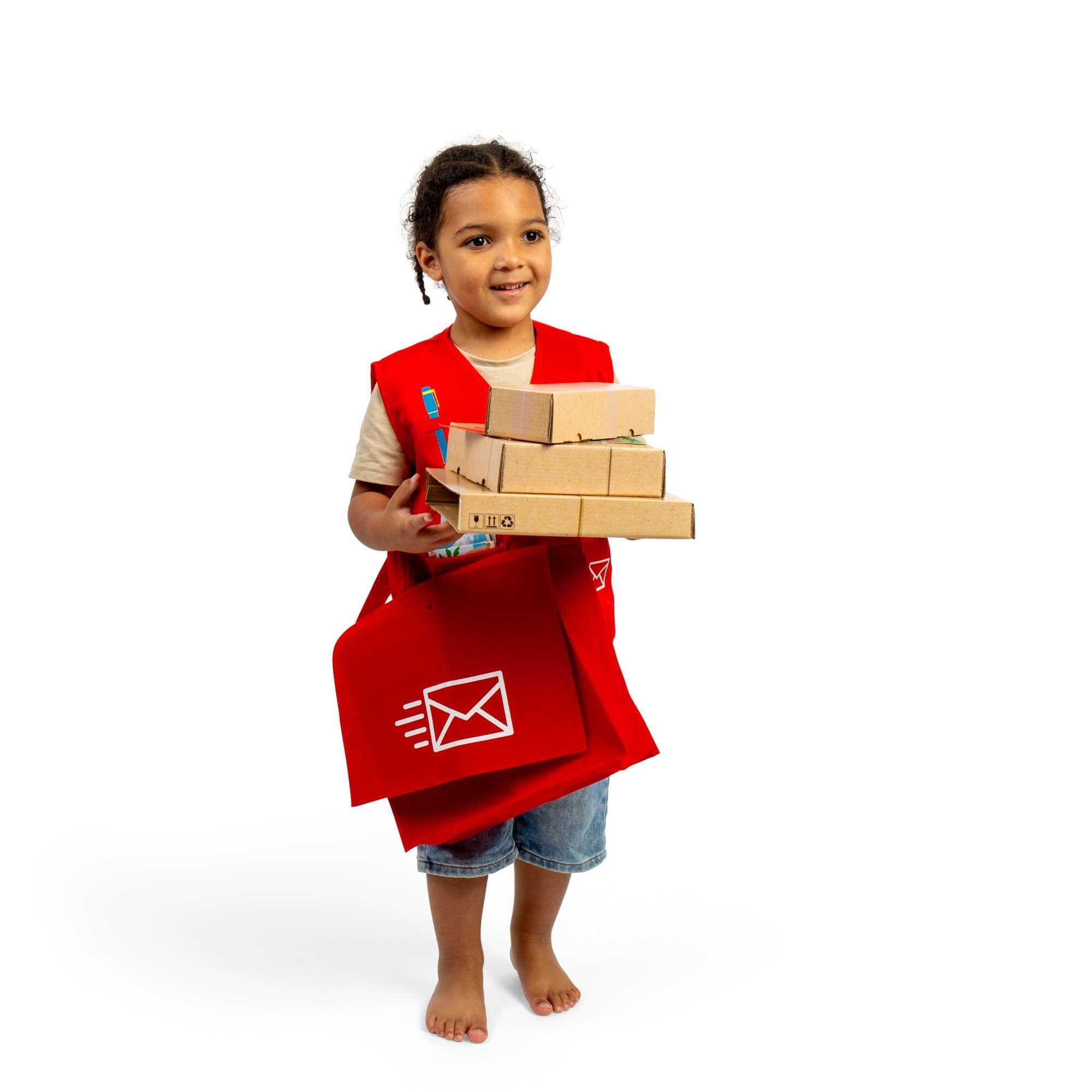 Bigjigs Toys Bigjigs Toys Mail Carrier Dress Up