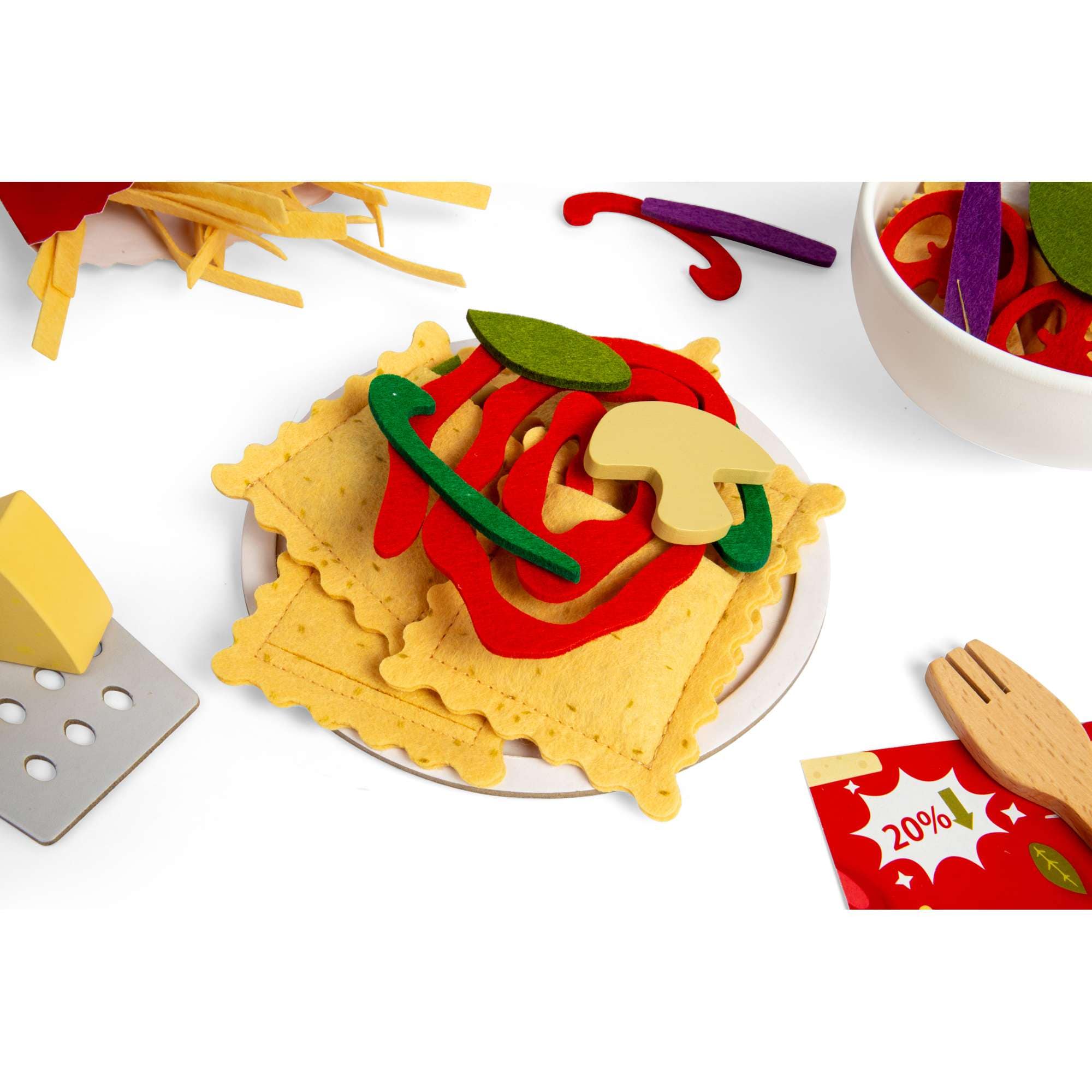 Bigjigs Toys Bigjigs Toys Pasta for Two