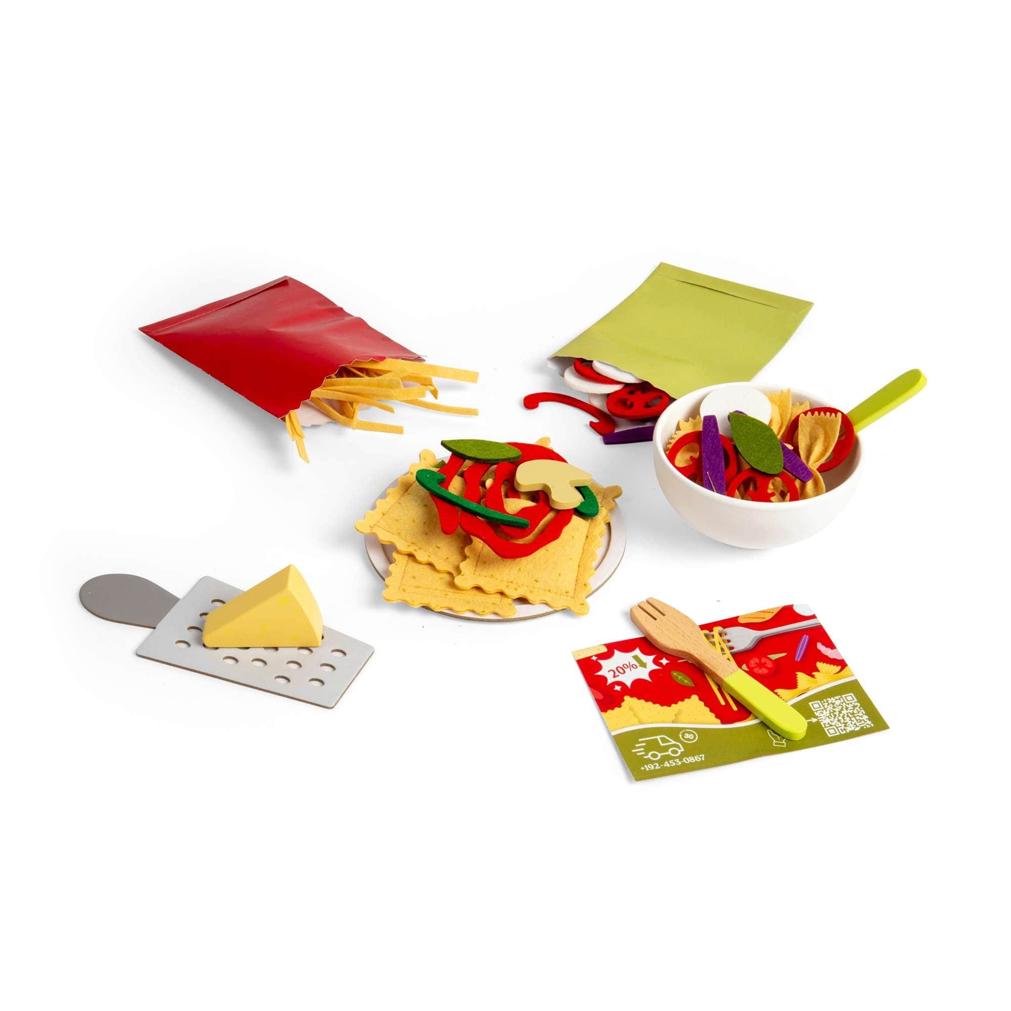 Bigjigs Toys Bigjigs Toys Pasta for Two