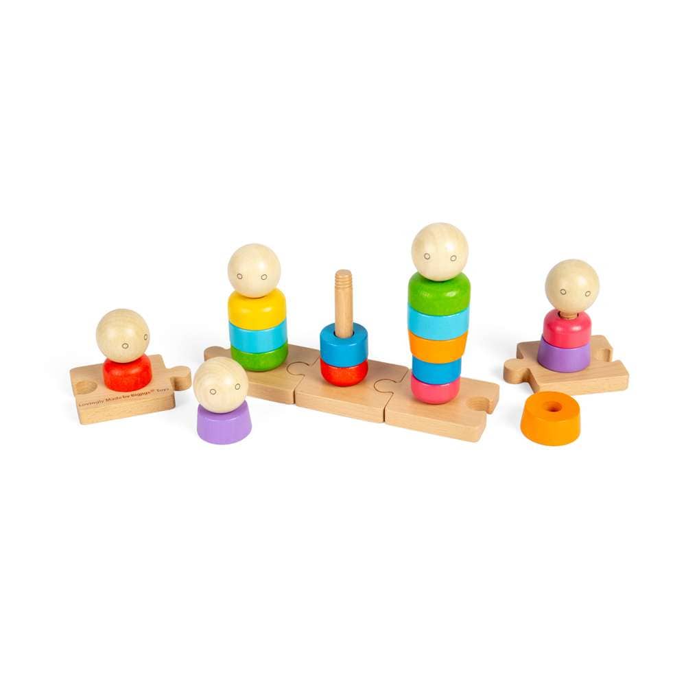 Bigjigs Toys Bigjigs Toys Rainbow Family