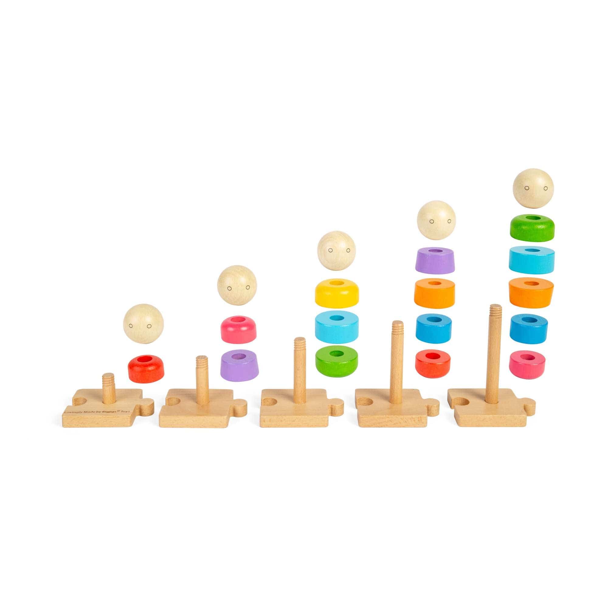 Bigjigs Toys Bigjigs Toys Rainbow Family