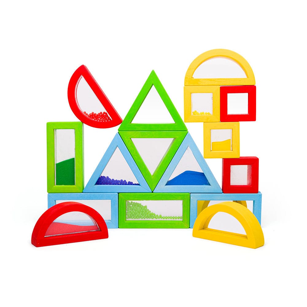 Bigjigs Toys Bigjigs Toys Rainbow Sensory Shapes Toy