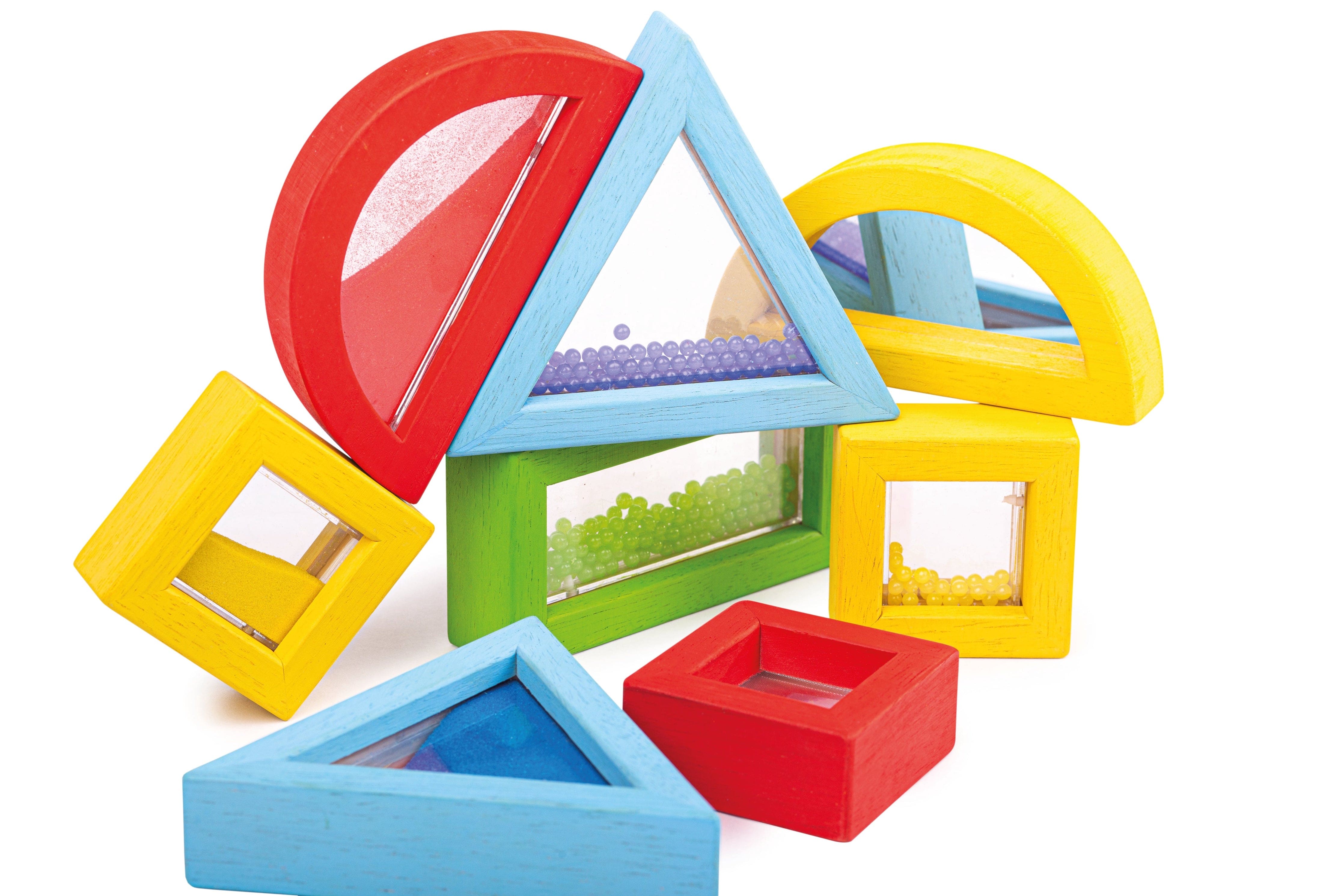 Bigjigs Toys Bigjigs Toys Rainbow Sensory Shapes Toy