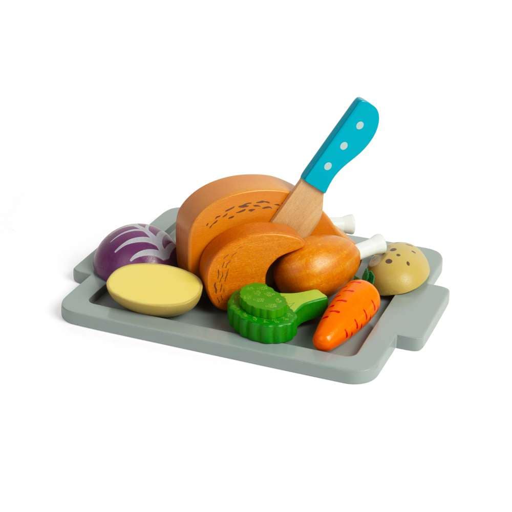 Bigjigs Toys Bigjigs Toys Roast Dinner Set