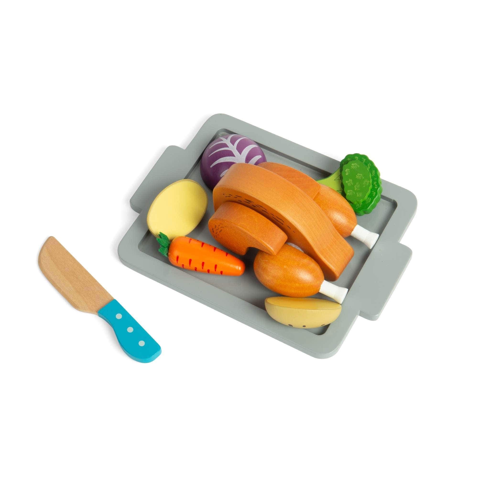 Bigjigs Toys Bigjigs Toys Roast Dinner Set