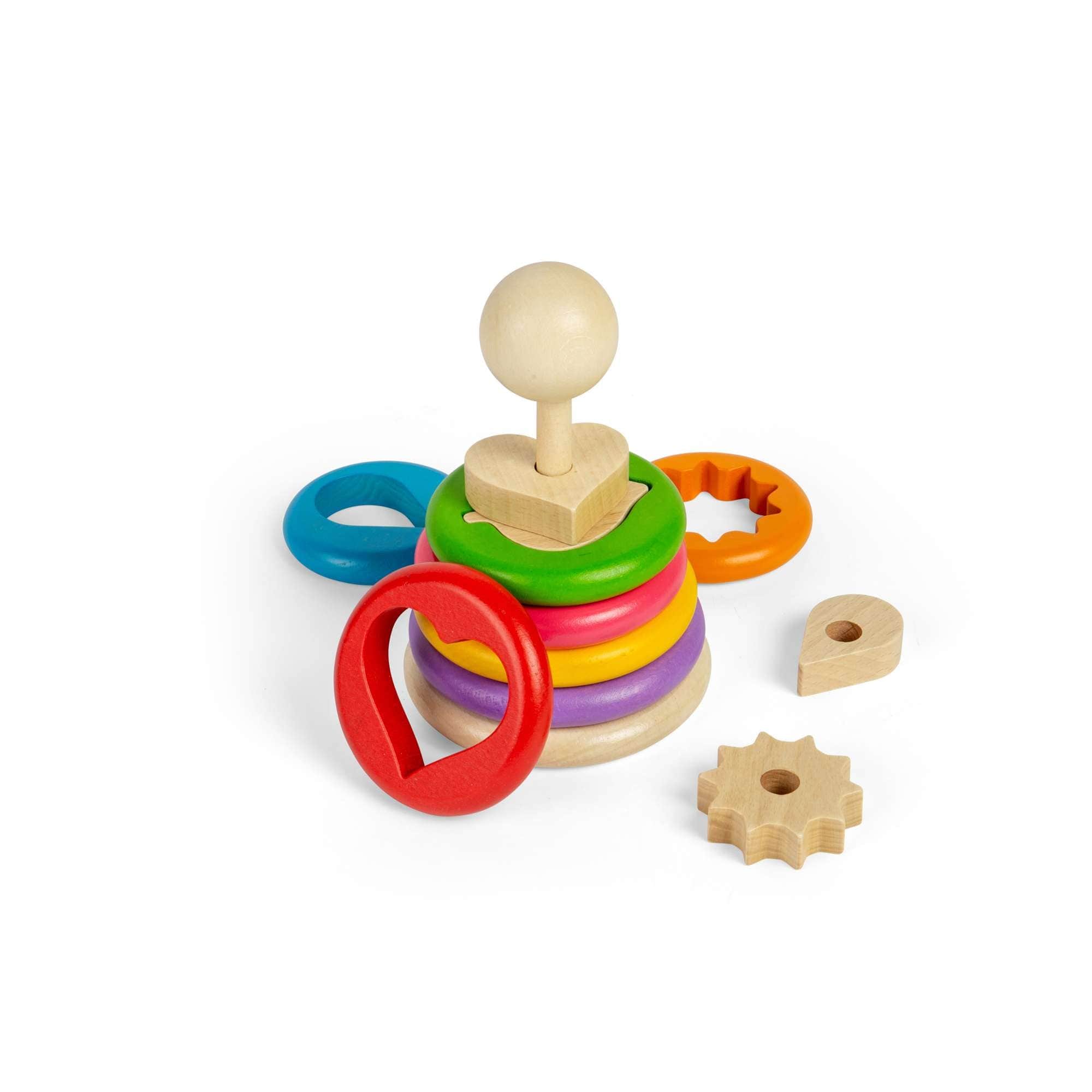 Bigjigs Toys Bigjigs Toys Secret Shape Stacker