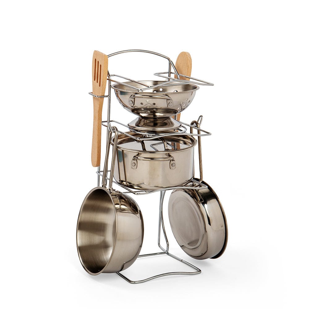 Bigjigs Toys Cooking Pot Rack