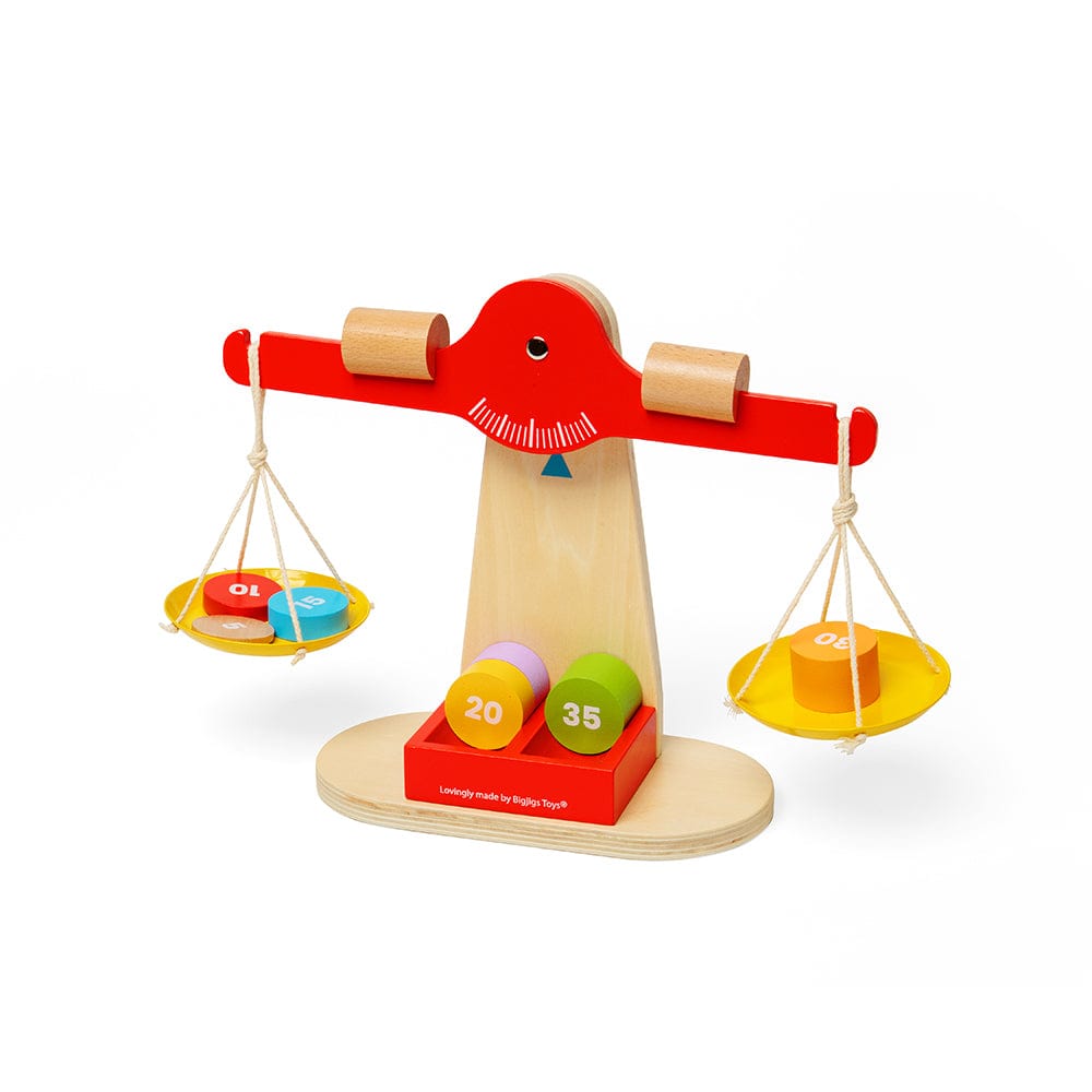 Bigjigs Toys Bigjigs Toys Wooden Balancing Scales
