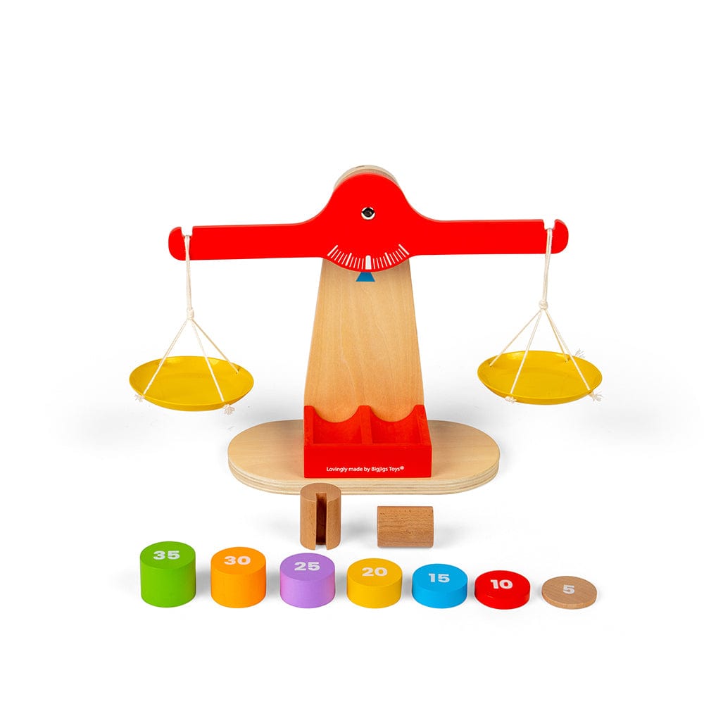 Bigjigs Toys Bigjigs Toys Wooden Balancing Scales