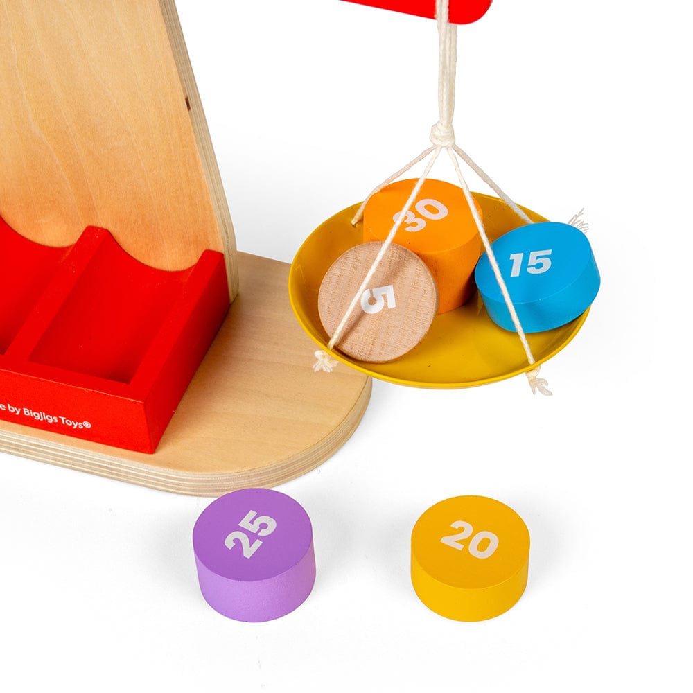 Bigjigs Toys Bigjigs Toys Wooden Balancing Scales