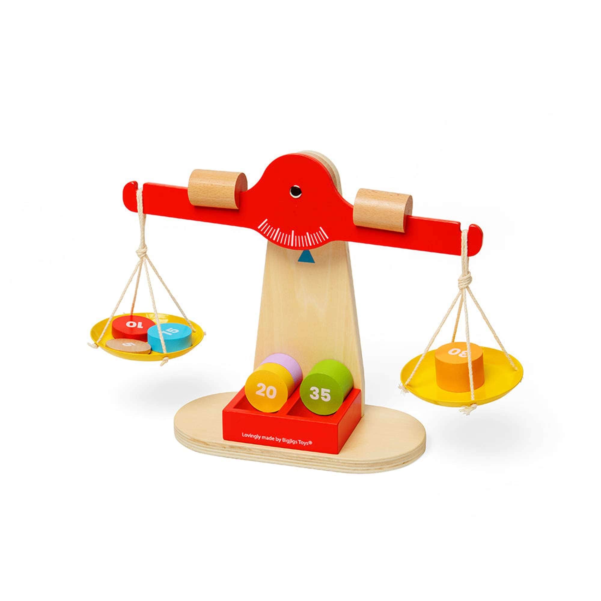 Bigjigs Toys Bigjigs Toys Wooden Balancing Scales
