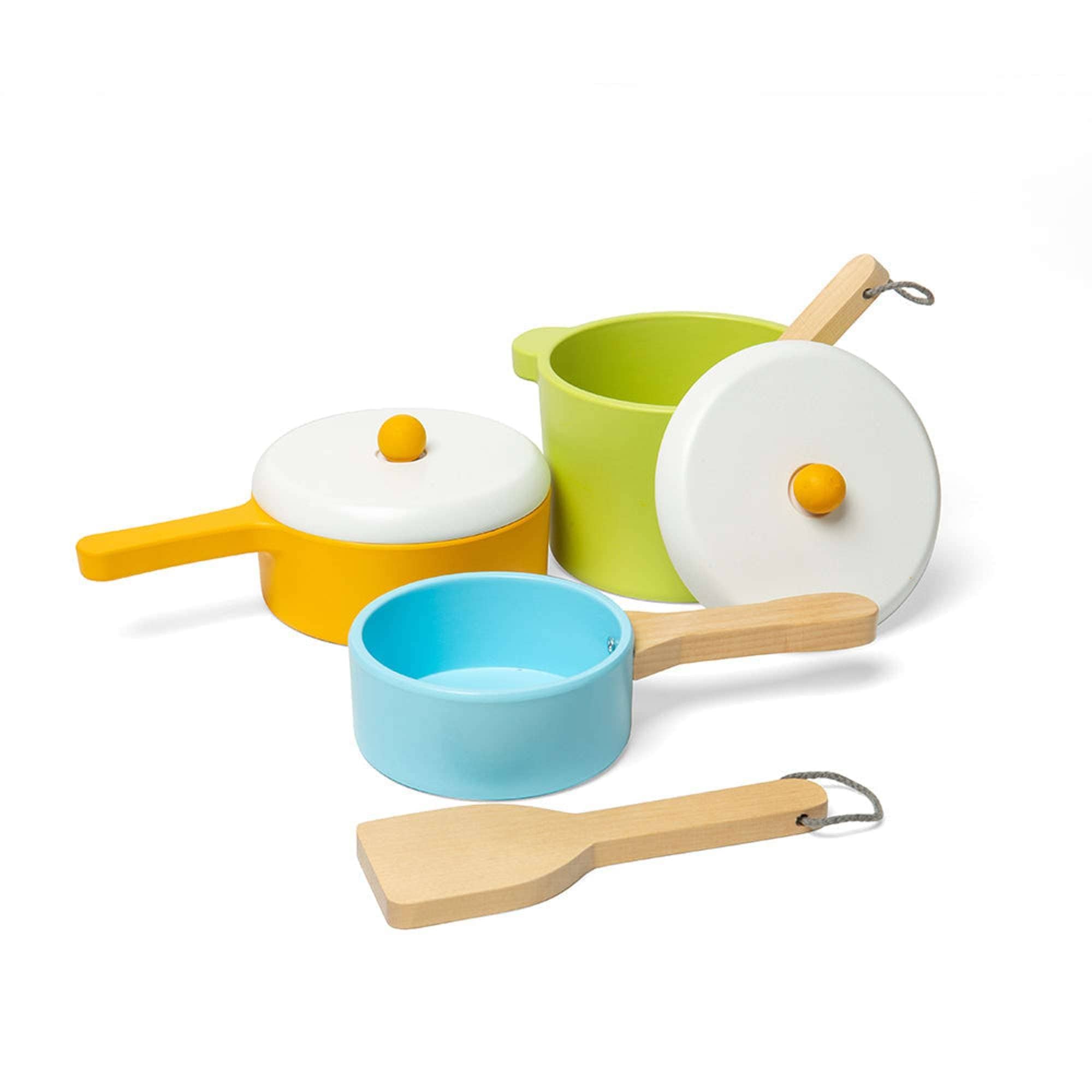 Bigjigs Toys Bigjigs Toys Wooden Pots & Pans