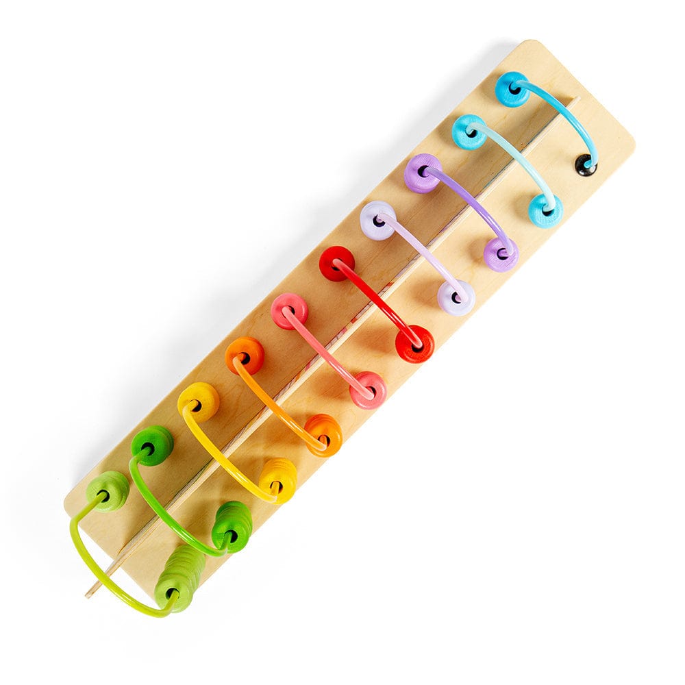 Bigjigs Toys Bigjigs Toys Wooden Rainbow Counting Abacus