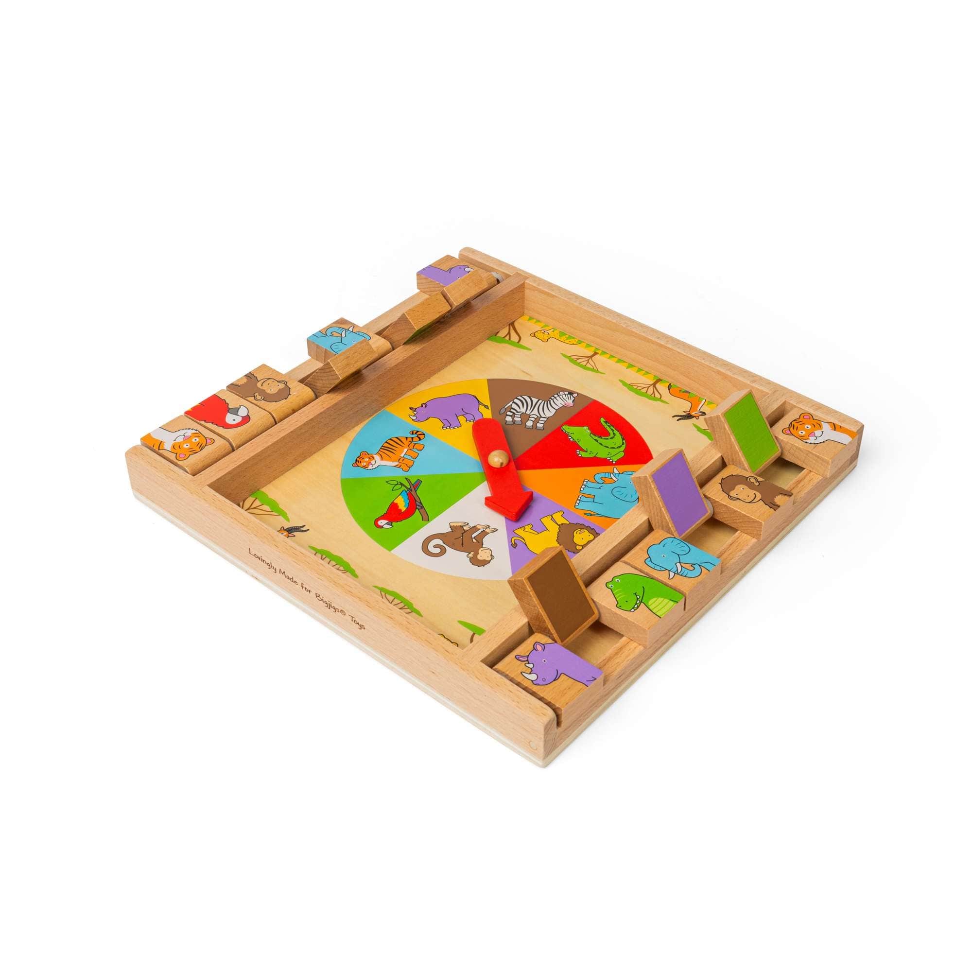 Bigjigs Toys Board game Bigjigs Toys Animal Shut the Box Game