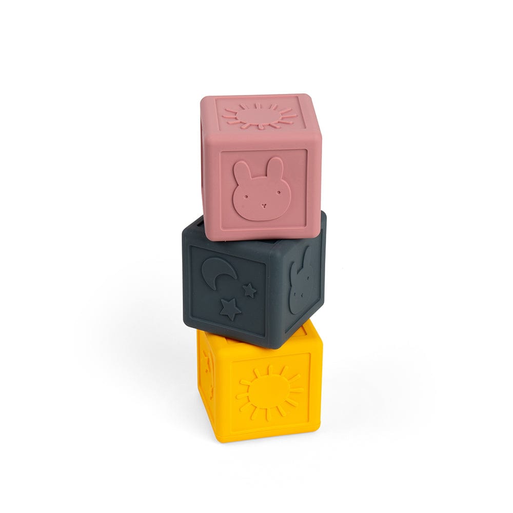 Bigjigs Toys Building blocks Bigjigs Toys Silicone Sensory Cubes
