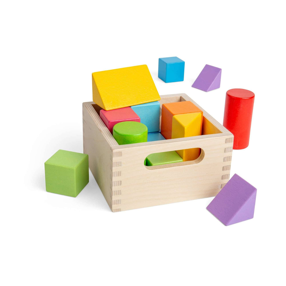 Bigjigs Toys Building Blocks Bigjigs Toys Wooden First Building Blocks
