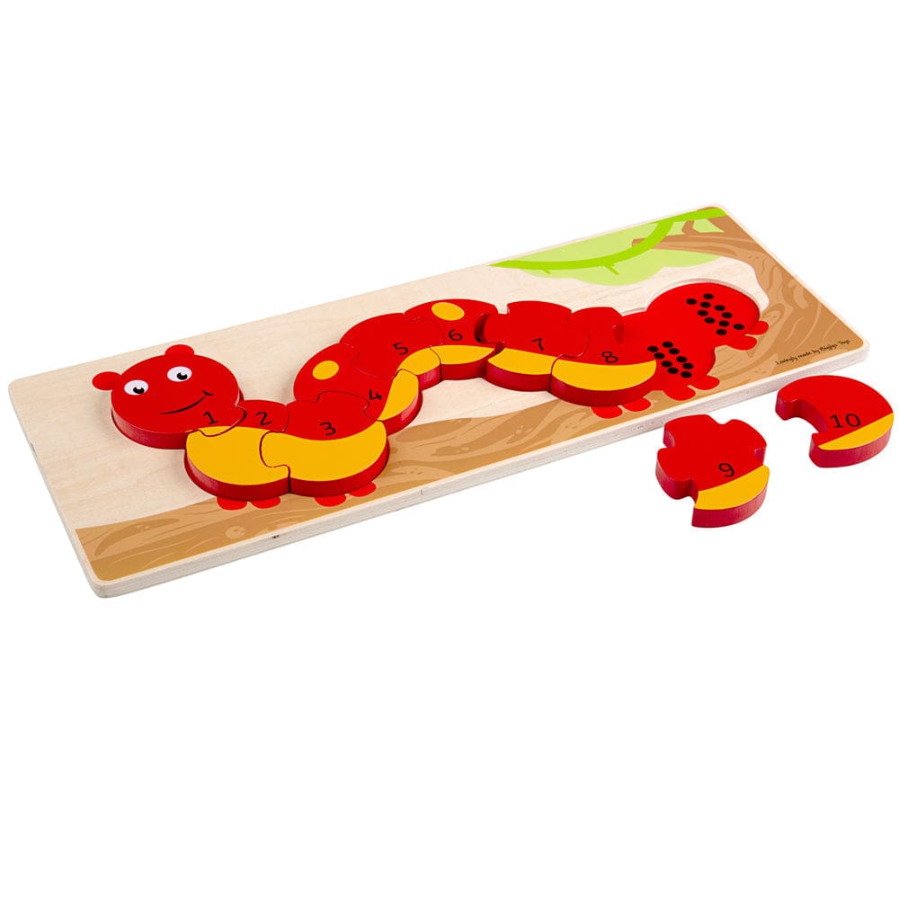 Bigjigs Toys Caterpillar Number Puzzle