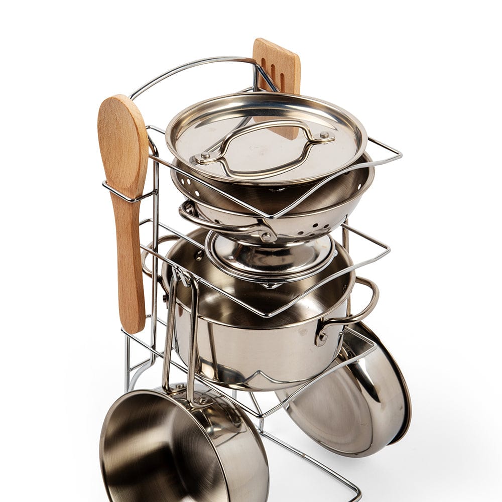 Bigjigs Toys Cooking Pot Rack