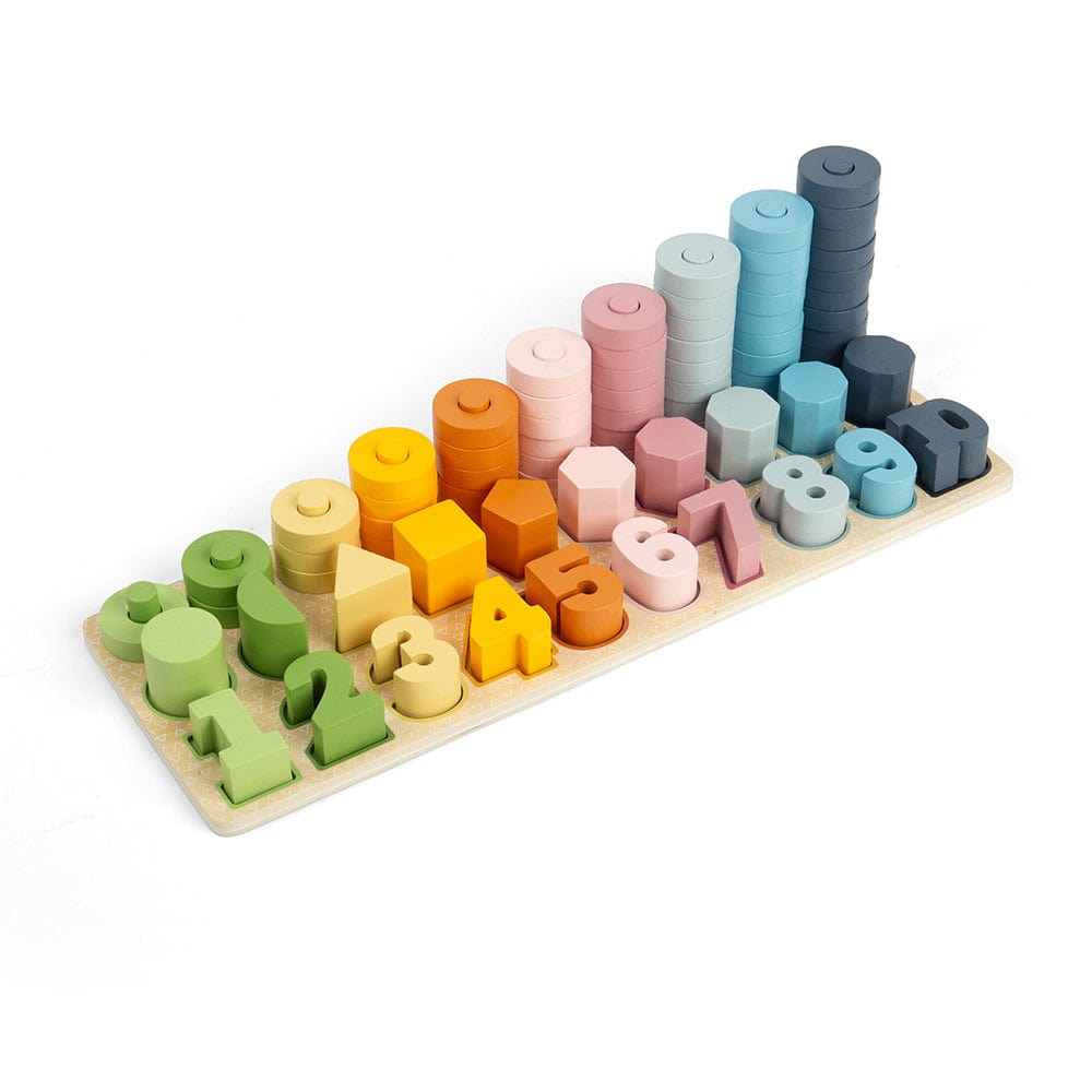 Bigjigs Toys Counting Board Bigjigs Toys Wooden Counting Board