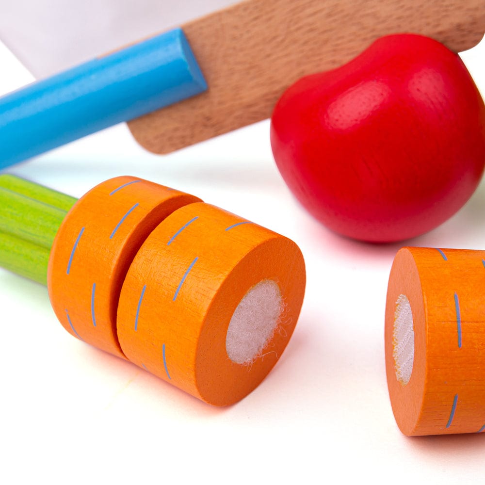 Bigjigs Toys Cutting Vegetables Chef Set