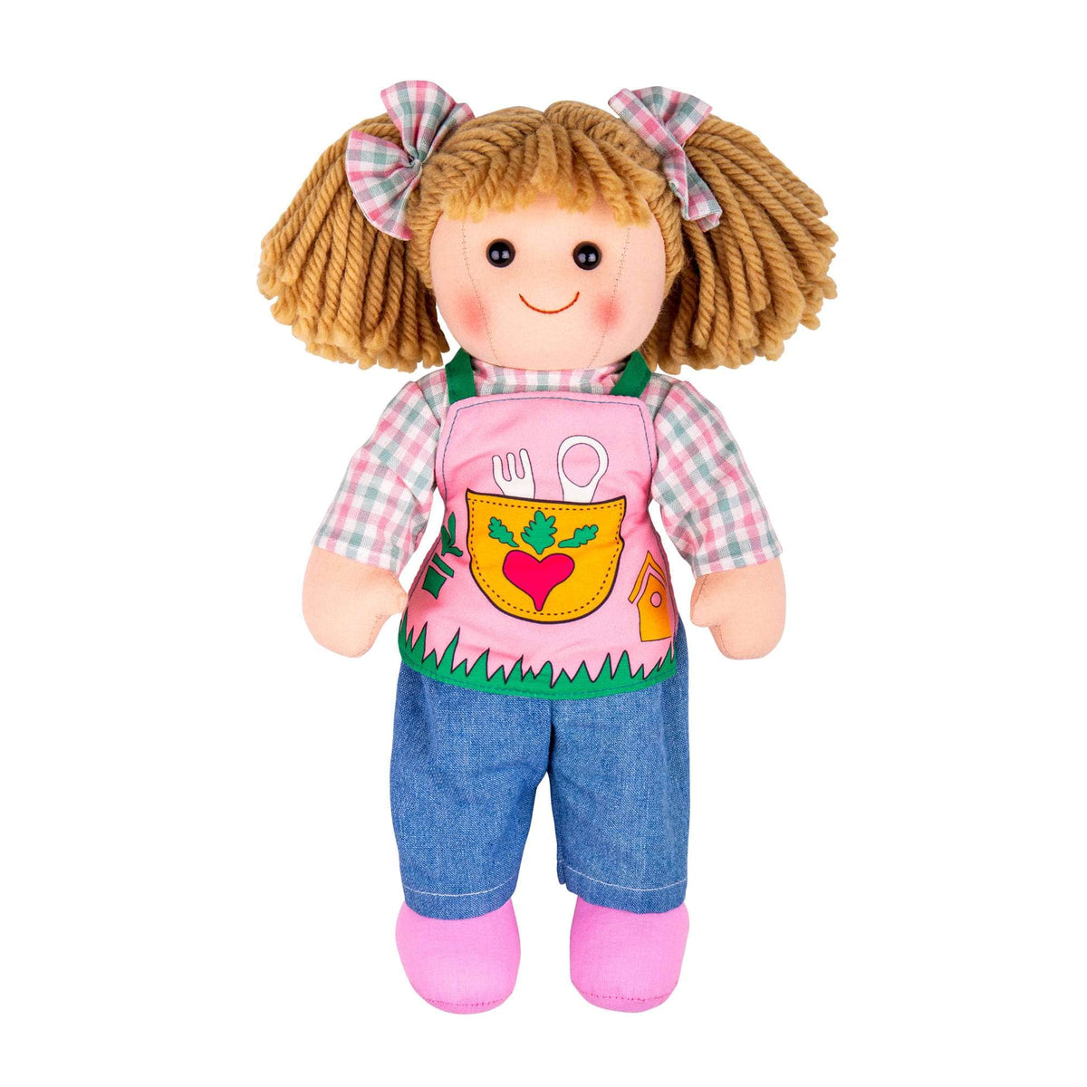 Bigjigs Toys Doll Bigjigs Toys Elsie Rag Doll - Medium 34cm