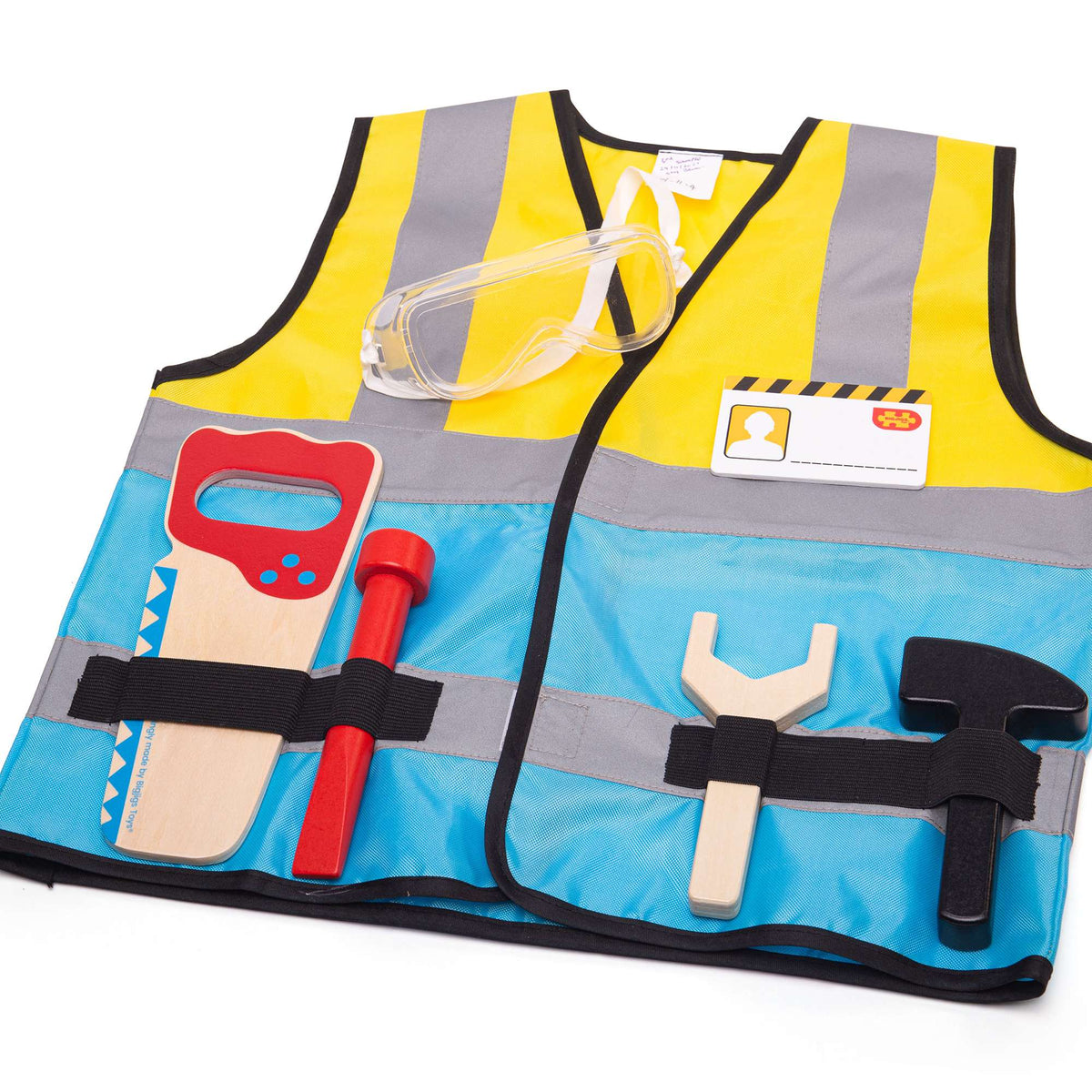 Bigjigs Toys Dress Up Bigjigs Toys Builder Dress Up Set