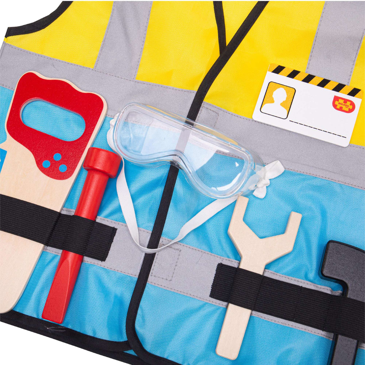 Bigjigs Toys Dress Up Bigjigs Toys Builder Dress Up Set
