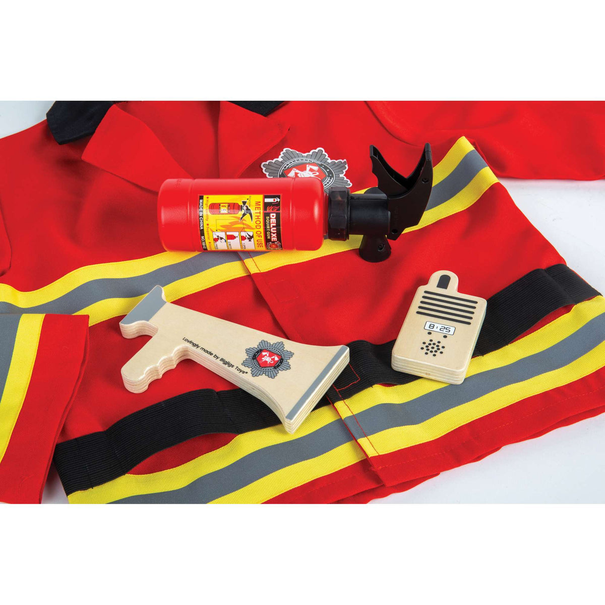 Bigjigs Toys Dress Up Bigjigs Toys Firefighter Dress Up Set