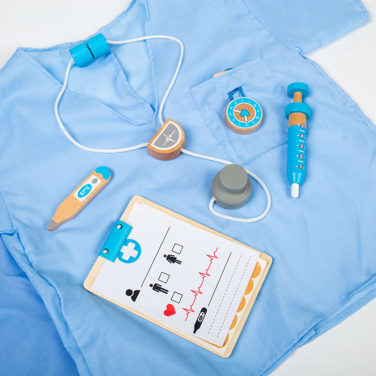 Bigjigs Toys Dress Up Bigjigs Toys Medic Doctor Dress Up Set