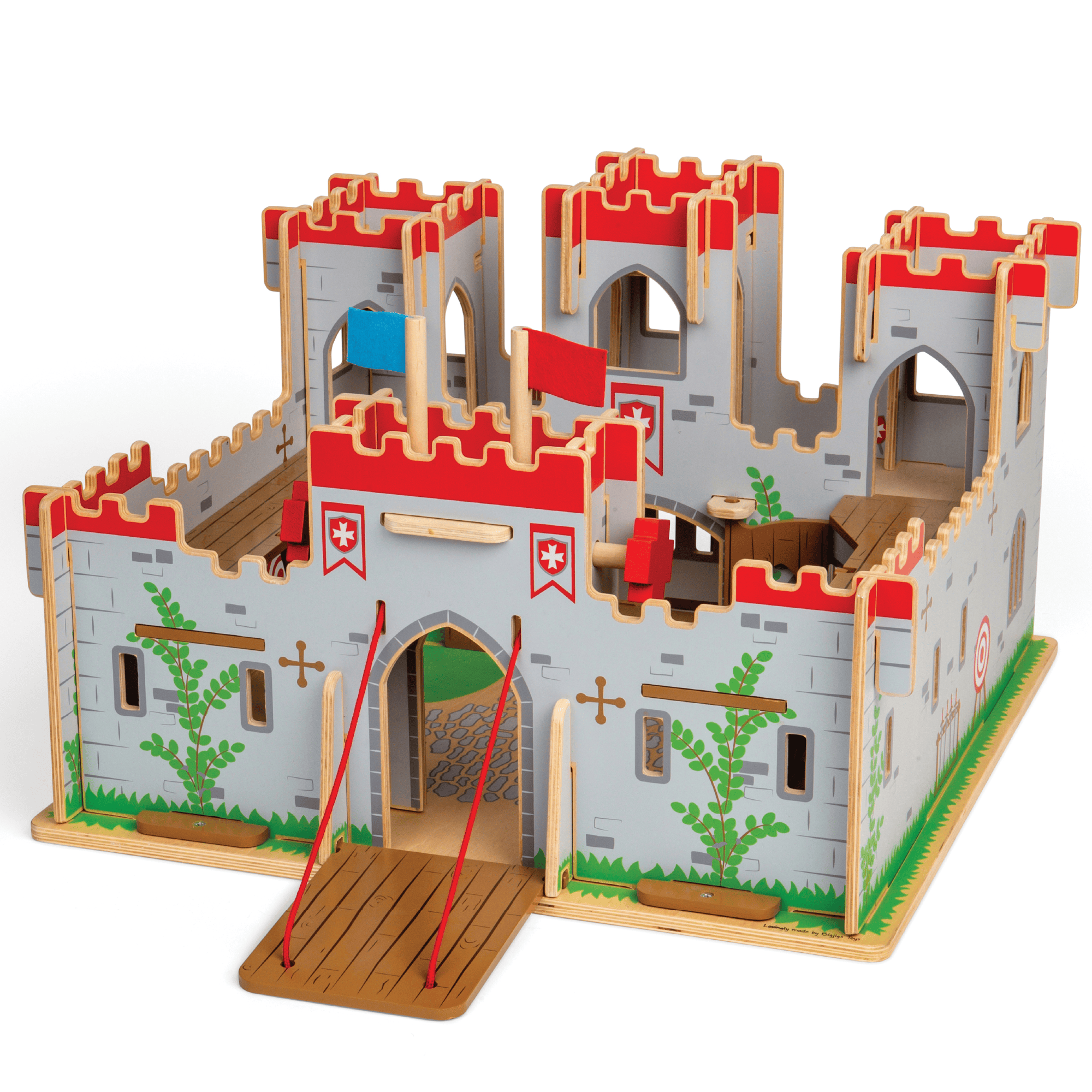 Bigjigs Toys King George's Castle Toy Playset