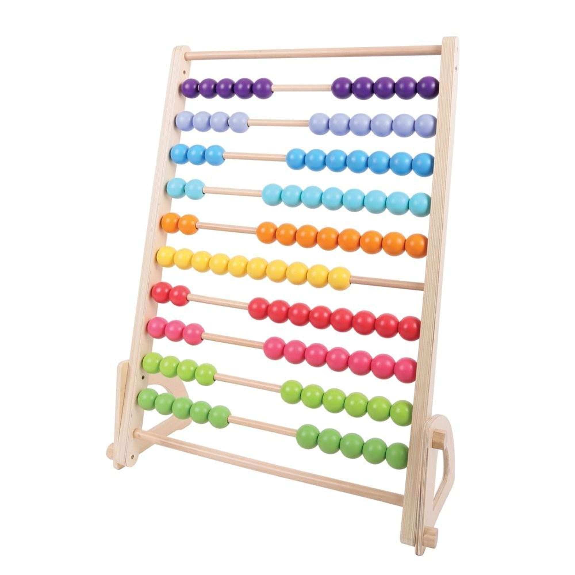 Bigjigs Toys Math Toys Bigjigs Toys Giant Wooden Abacus